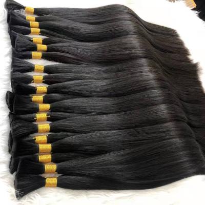 China Silky Straight Wave Selling Bulk Hair Extensions Amara Best Per Place Virgin Hair Extensions Bulk Top Hair Volume In Stock for sale