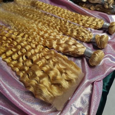 China Best Selling Jerry Curl Amara Human Hair 10a 613 frontal raw bulk 613 613 hd virgin hair good quality curly hair in stock for sale