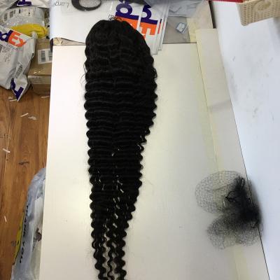 China Best Selling 10A Deep Wave Amara Deep Wave Full Lace Wig In Stock for sale