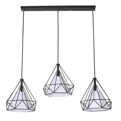 China Art Black Kitchen Durable Nordic Industrial Living Room Iron Lamp Vintage Pendant Lights for sale