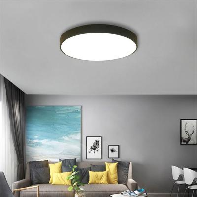 China Chinese Style 60W Surface Mounted Nordic Round Led Light Dali Metal Base For Ceiling Lamp for sale