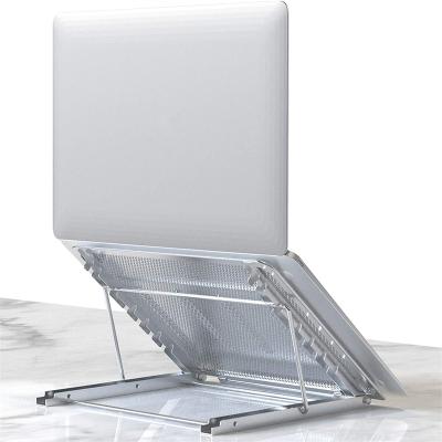 China Aluminum Beiyoupin 360 Degree Rotating Portable Aluminum Alloy Laptop Metal Stand for sale