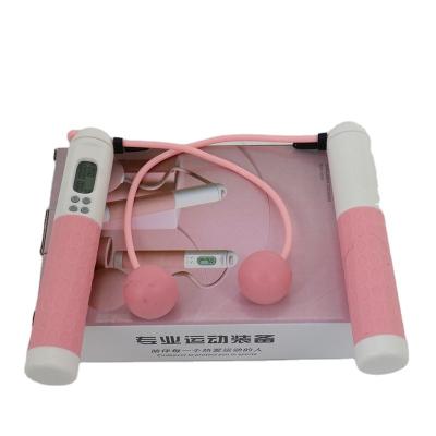 China Retaining Pink Fit Smart Speed ​​Vintage Physical Training Jump Rope for sale