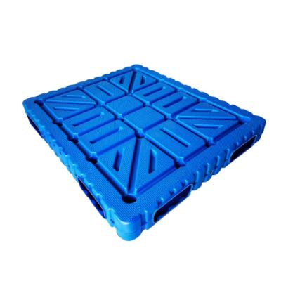 China Double Sided Warehouse And Blank Logistics Material Plastic Pallet 1200x1200 for sale