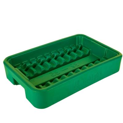 China Excellent Export Quality Thermoformed HDPE Single Faced Plastic Pallet for sale