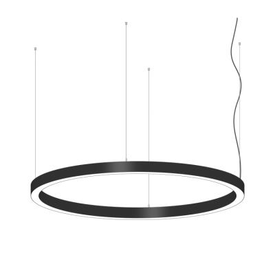 China HLINEAR Modern Nordic Circular Chandeliers Led Ring Linear Pendant Lamp Light for sale