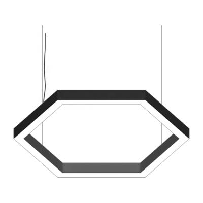 China Hinear LC8080-H-796 EUROPEAN Lives Led Kit Splicing Hexagon Led Linear Light Pendant Light Nordic Lamp for sale