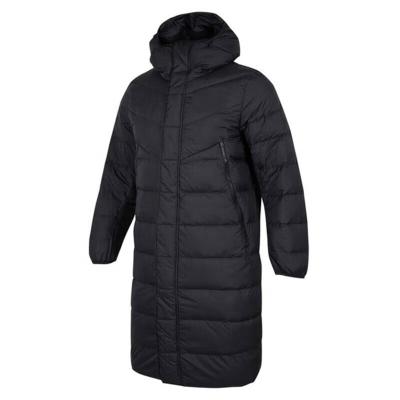 China Winter Breathable Outdoor Sportswear Unisex Long Parka Jackets For Women For Men Soccer Coated Long Down Hooded for sale