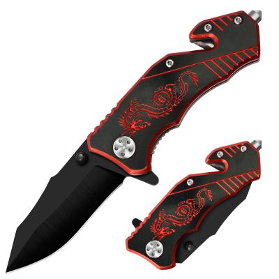 China Easy Carry Custom Outdoor Tactical Folding Knife Survival Pocket Knife Stainless Wholesale Hunting Camping for sale