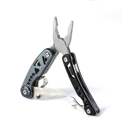 China Outdoor Survival Portable Gear Combination Tool Multifunctional Folding Pliers Camping Multitool Pliers for sale