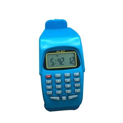 China New Simple Smart Cute School Kids Scientific Mini Percent Digit Calculator Watch for sale