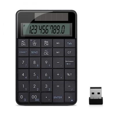 China USB Portable Slim Wireless Computer Accountant Desktop Calculator AA Battery Size Digital Calculator for sale