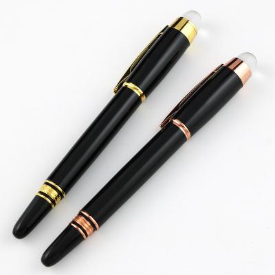 China Pen High Quality Pen High Quality School Ball Gel Pen Instrument Black Minimalist Metal Tip Pen Viable Signing Enrollment Pen for sale