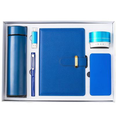 China Agriculture Vacuum Cup+Pen+U Disk+Notebook+Speaker+Power Bank Men's Gift Box Set Wedding Gift Sets For Wedding Gift Set guest diary for sale