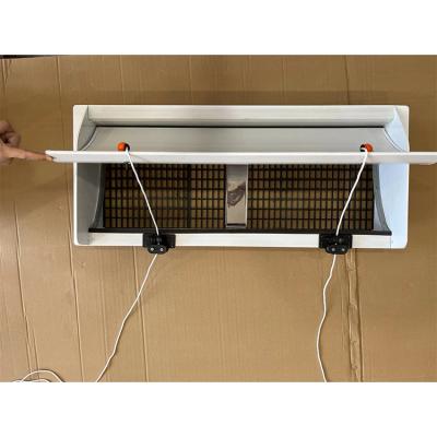 China Easily Assembled Chinese factory Use Anti-aging material Chicken house ventilation window for poultry farm air inlet Ventilation Air Inlet for sale