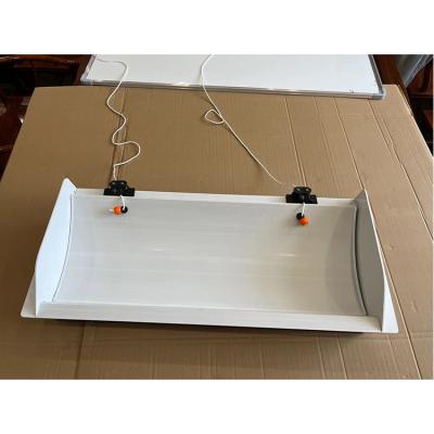 China Easily Assembled Perfect Design ABS material Chicken house Poultry ventilation window for farm air inlet Ventilation Chicken Air Inlet for sale