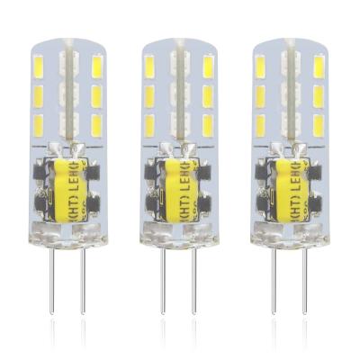 China Low Voltage Dc/ac12v 2w Residential Cheap Halogen Equivalent Lamp No Flickering G4 Bulbs Led Light for sale