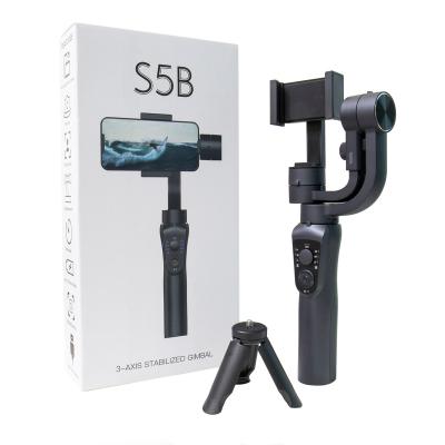 China Portable S5B 3 Axis Gimbal Handheld Smartphone Stabilizer App Support Auto tracking suitable for Smartphones for sale