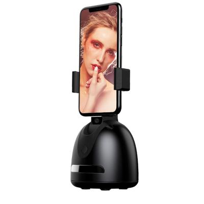 China Adjustable 2020 Hot Sale Custom Logo 360 Rotation Auto Face Object Tracking Smartphone Shooting Camera Phone Holder for sale