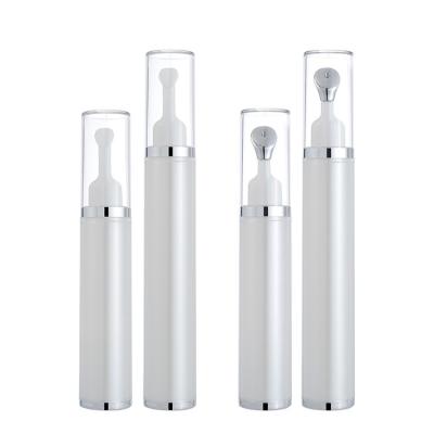 China Cosmetic Eye Cream Applicator Eye Cream Bottle Airless Lotion Plastic Bottles for sale