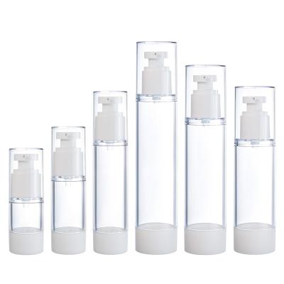 China Cosmetics 50ml Pump Bottle 15ml 30ml 100ml Luxury Airless Lotion Bottle for sale