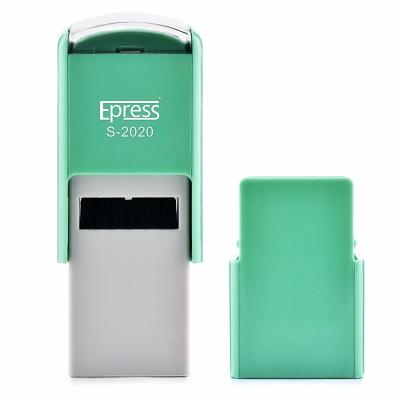 China Office Epress Square Shaped 20 * 20 Mm Self Inking Rubber Stamp for sale