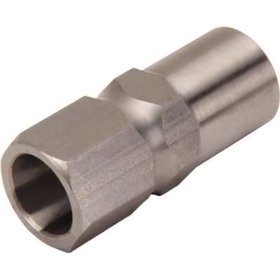 China Hotels Steel Hex Sleeve Thumb Steering Shaft Made By CNC Lathe Machining EDM Milling Turning Drilling Customized With Your Drawing for sale