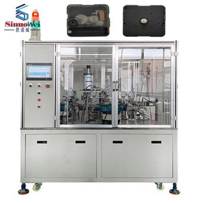 China Full-automatic Factory Quartz Clock Movements Machine Assembly Manufacturing Production Line for sale