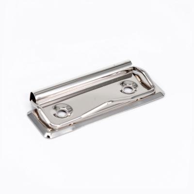 China 100% High Quality Eco-friendly Office Fasteners Supply A4 Cardboard Clip Metal Clipboard Clip for sale