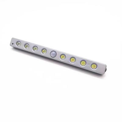 China CE Certified 8 LED PIR Motion Sensor Mini Cabinet Light for Indoor Night Lighting Hotel for sale