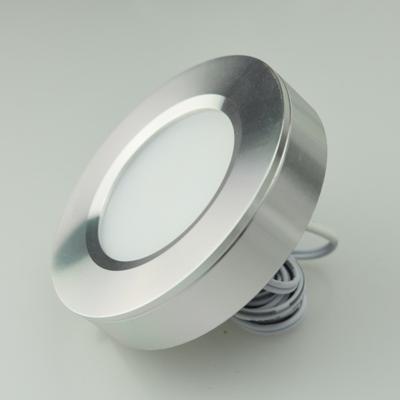 China Embedded Installation 12V Puck Light LED Panel for Furniture Cabinet Kitchen Round for sale