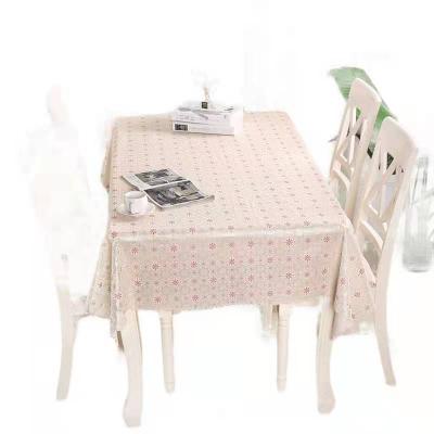 China High quality waterproof, oil-proof, high-temperature waterproof tablecloth thickened PVC for sale