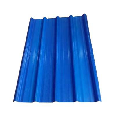 China Construction factory direct sale Z275 tin zinc sheet color coating galvanized steel corrugated roof sheet for sale