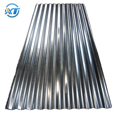 China Construction DX51 1mm Thickness Hot Dipped Galvanized Corrugated GI Z80 Steel Roofing Sheet for sale