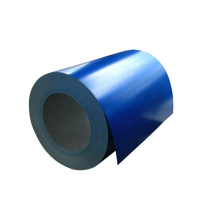 China Making Pipes Color Traffic Coated RAL 5017 Blue PPGI Steel Coil Prepainted Galvanized Steel Coil for sale