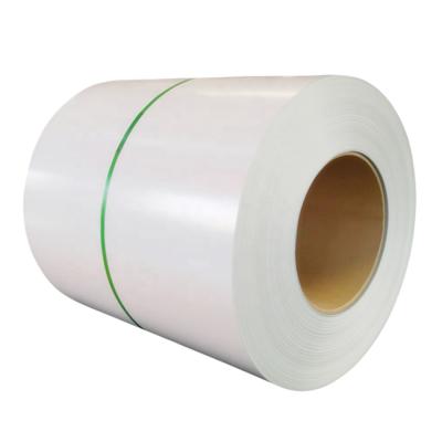 China Pipe making 9012 ral white ppgi prepainted steel coil for 0.6mm thick corrugated steel sheet for sale