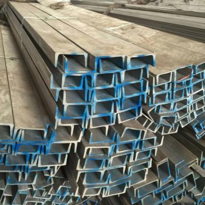 China 200 Series/300 Series/400series A36 SS400 Q235 JIS standard stainless steel c channel steel u channel steel sizes for sale