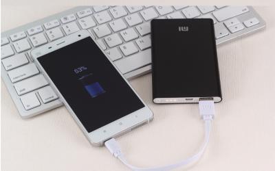 China Metal Super Slim Power Bank 5000mAh for sale