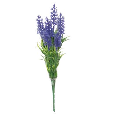 China Artificial Lavender Country Lavender Flower Artificial Flowers Wedding Indoor Outdoor Brake Bouquet for sale