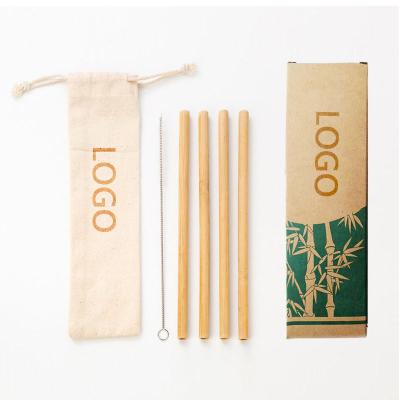 China Amazon Coastal Success China Bulk Biodegradable Bamboo Drinking Straws for sale