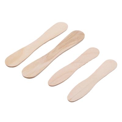 China 120 PCS Party Restaurant Picnic / Lot DIY Ice Cream Popsicle Sticks Natural Wooden Sticks Ice Cream Spoon Hand Opens Ice Cream Lolly Cake Art Tools for sale