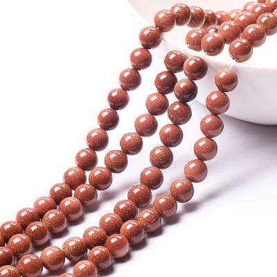 China Wholesale Natural Glidstone Stone 4/6/8/10/12mm DIY Gemstone Crystal Neckl Bracelet Around Loose Beads For Jewelry Making for sale