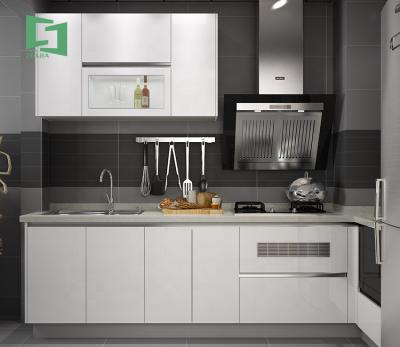 China Home Furniture Small Mini Kitchen Cabinets Modern Kitchen Free Design Eco - Friendly for sale