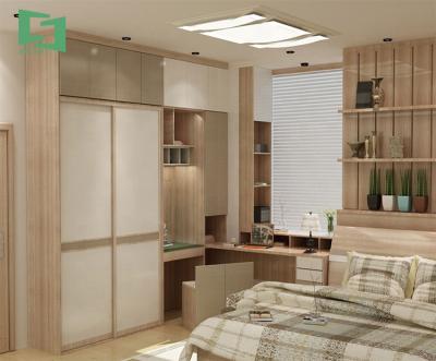 China Eco - Friendly Room Furniture Wall To Wall Insert Wardrobe Custom Design for sale