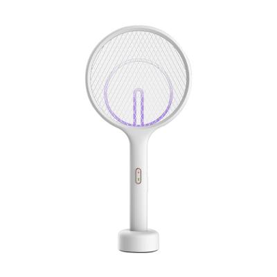 China 20-50 Square Meters Rechargeable Handheld Electric Mosquito Swatter Fly Killers Insect Killer With Battery for sale