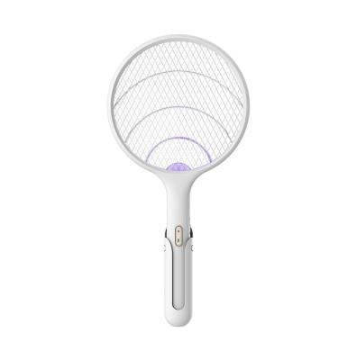 China 20-50 Square Meters Electric Fly Swatter Bat Mosquito Rechargeable Battery Mosquito Killer With Usb Cable for sale