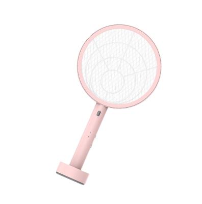 China New Product Household Viable Rechargeable Mosquito Swatter Racket Electric Flying Killer Usb Killer for sale