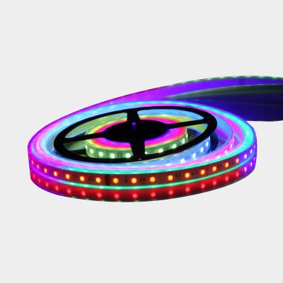 China Office/Farmhouse/Villa/Hotel 219-Engineering 3 Years Warranty RGB 5050 Soft Light Wide Color Slide Belt 10mm 60led/m 16W/M DC12V Changing Soft Light for sale