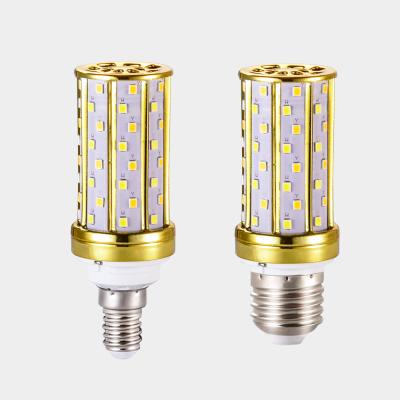 China TANG Series E14/E27 9W/12W LED Corn Bulb Color Changing SMD Chip Corn Lamp Incandescen Gold Edge Office/Farmhouse/Villa/Hotel 201-High Quality for sale