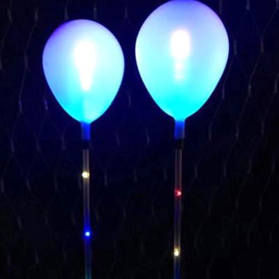 China 2020 hot sale garden balloons hi Q Bobo led balloons lights with stick for party decoration colorful globos flashing lights balloon for sale